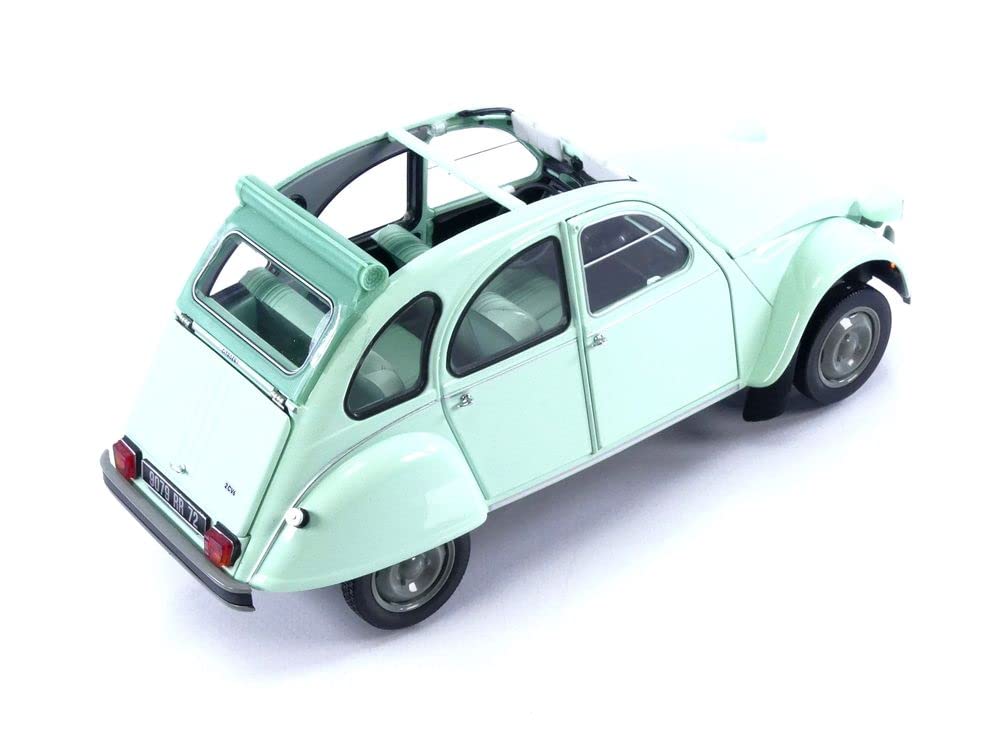 美品　1/18　ノレブ　シトロエン　2CV　ミントグリーン　Citroën ノレブ 1/18 シトロエン 2CV 6 クラブ 1982 グリーン NOREV