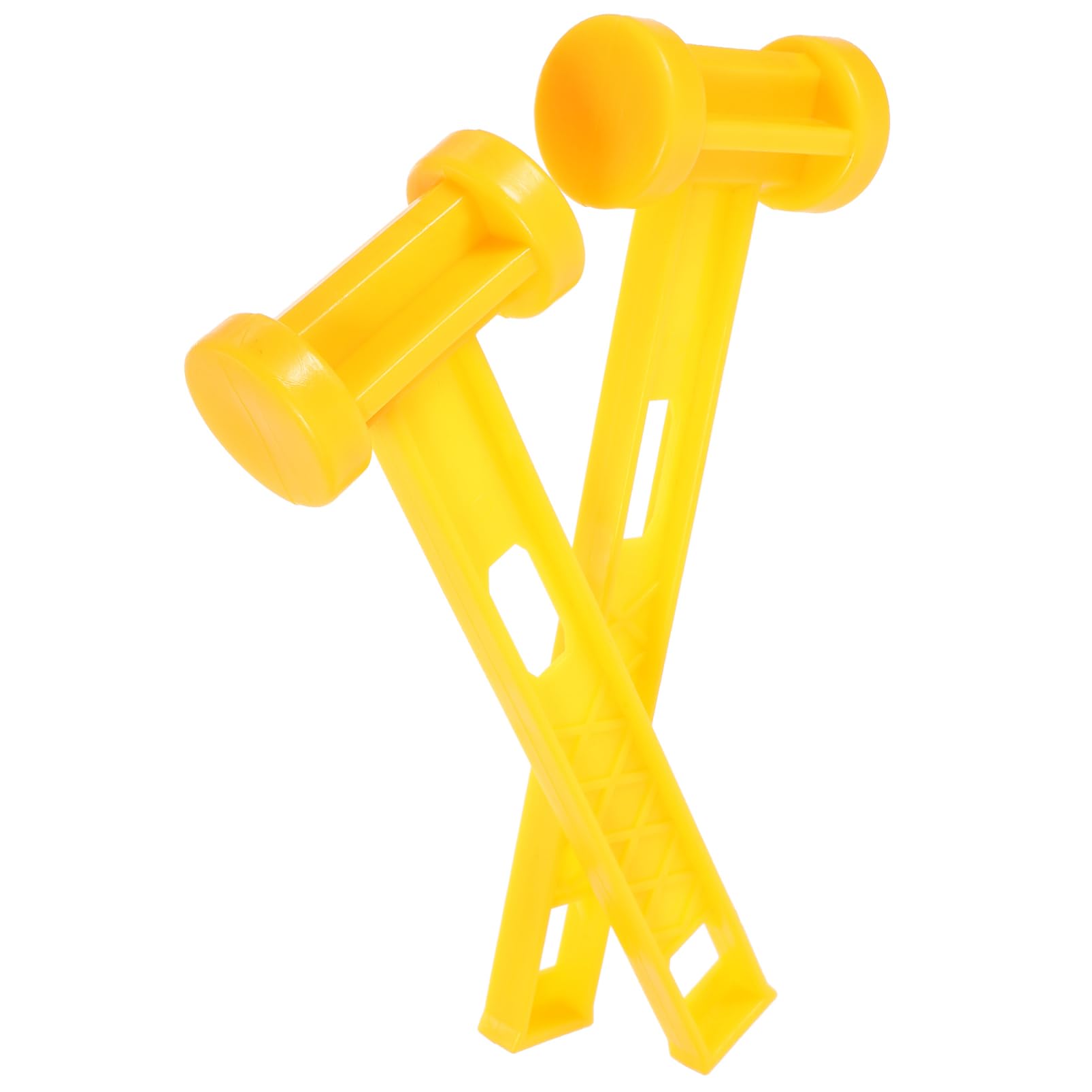 Mikikit 8stücke Zwei Pe Zelt Hammer Tragbarer Multi-funktionshammer Für Camping Leicht Und Handlich Für Zeltnägel Und Außenaktivitäten Mit Vibrationsdämpfendem Griff