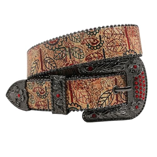 Ceinture graffiti en cuir : l'accessoire rétro pour vos soirées
