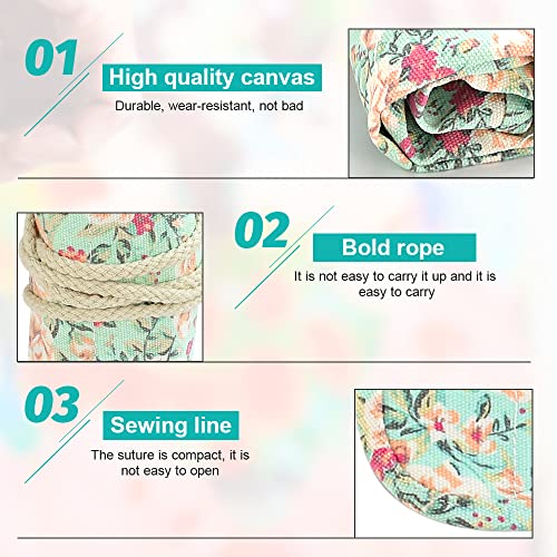 JUNMEIDO Rotolo di Ferri da Maglia Custodia per