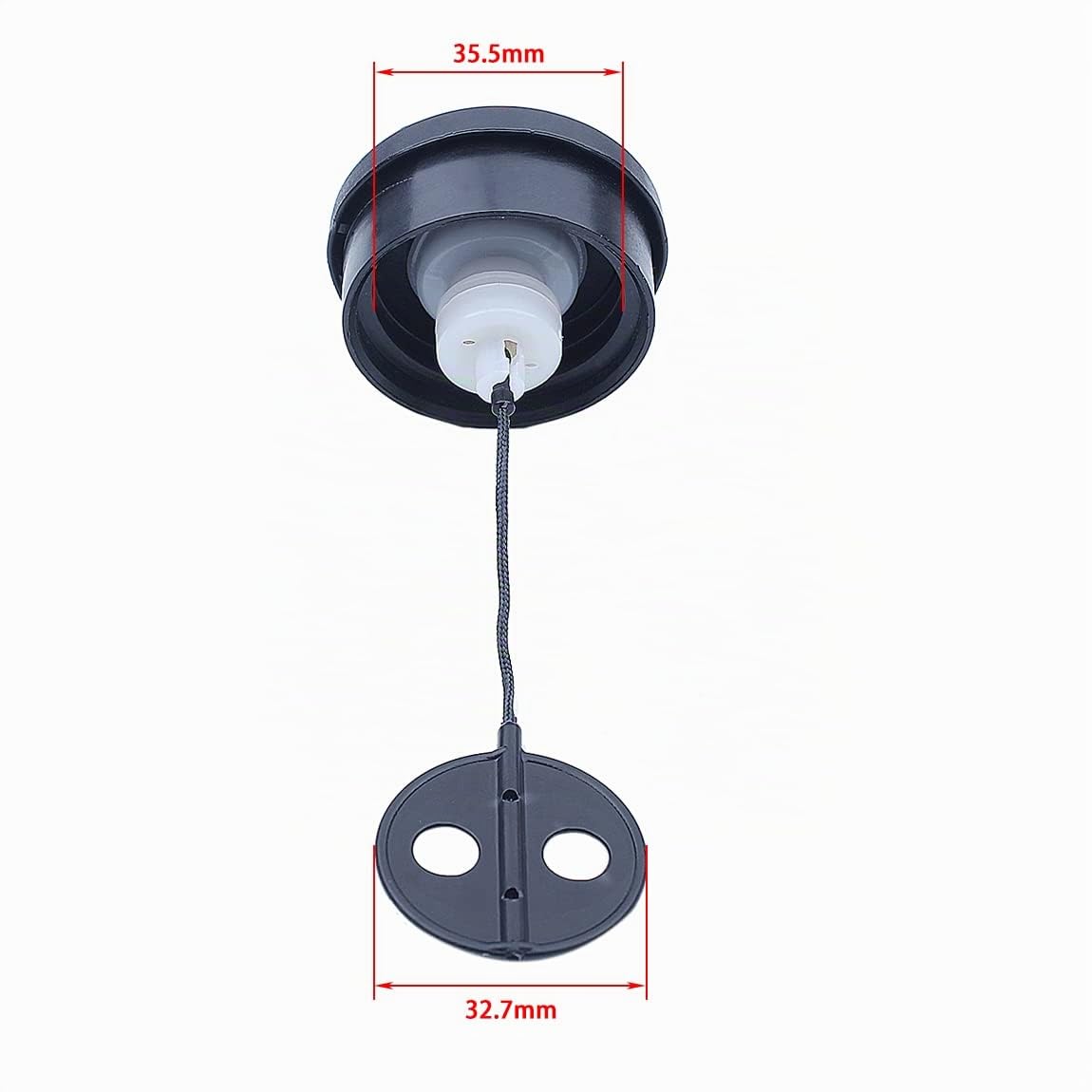 Kit de Réservoir à Carburant pour Stihl FS120, FS200, FS250, FS300, FS350, BT120C Tondeuse Accessoire, avec Filtre à Air et Bouchon de carburant, remplacement 41343500400