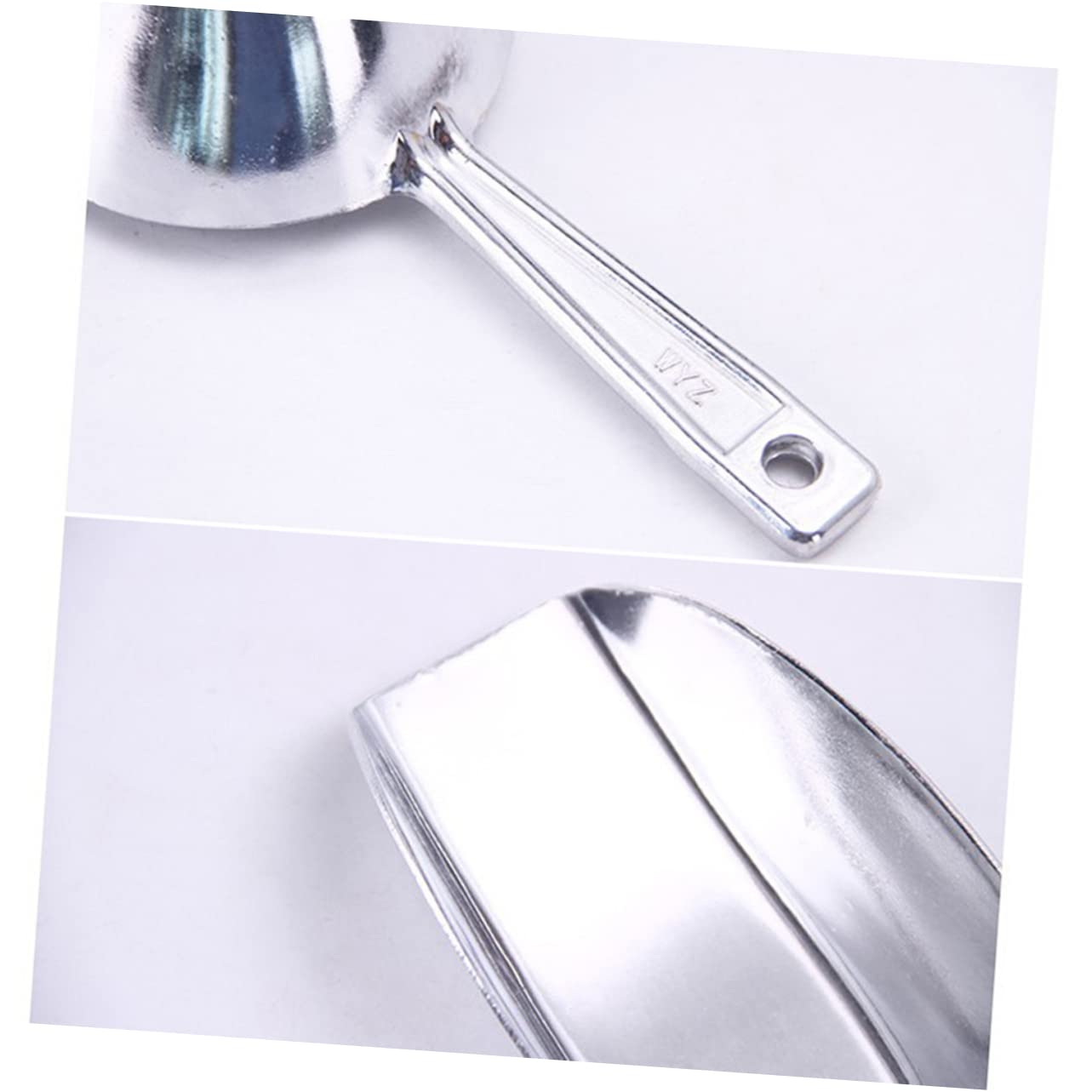 BESTonZON 3stücke Aluminiumlegierung Mehlschaufel Multifunktionale Küchenhilfe Für Eiswürfel Proteinpulver Und Lebensmittel Praktische Schaufel Für Zuhause Restaurants Und