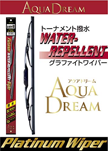 AQUA DREAM 国産車用 Platinum 撥水シリコングラファイトワイパー 475mm AD-WTHP-48