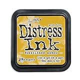 Ranger Tim Holtz Distress Ink Pad - April Color of the Month - Fossilized Amber