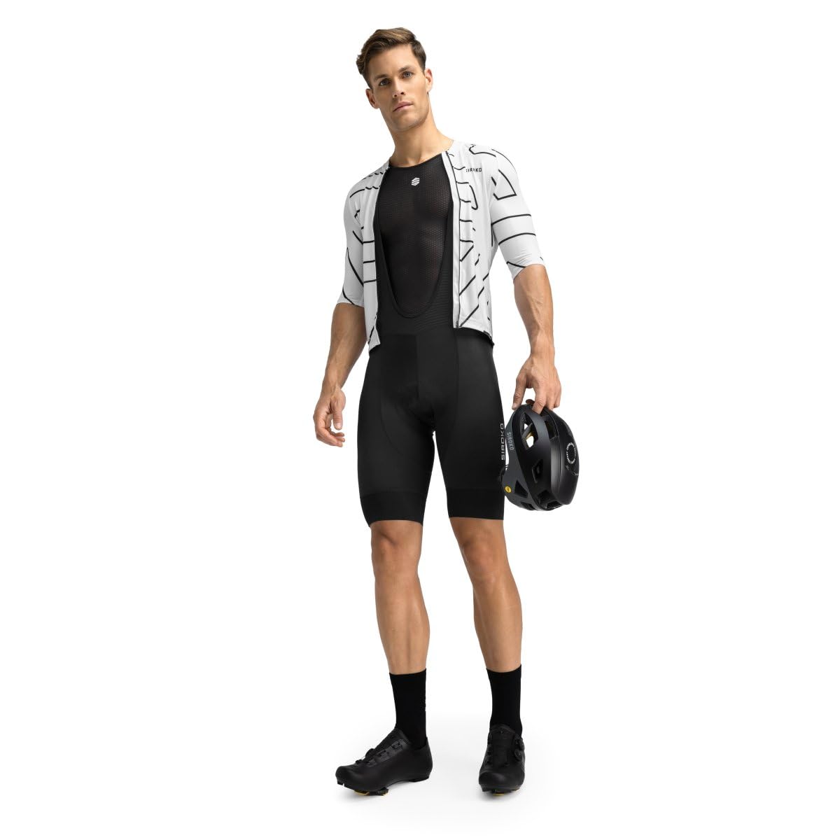 SIROKO - Culotte Ciclismo Flandrien - L - Negro