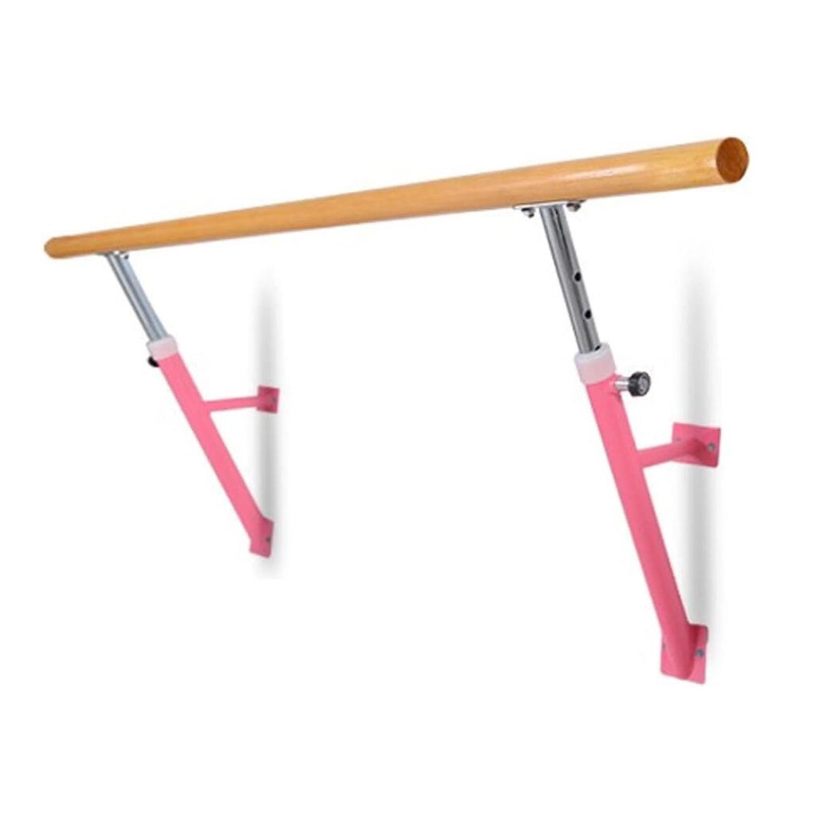 NGDFGR Adjustable Portable Ballet Pole, 80-120Cm Dance Bar For Kids & Adults, Fitness Equipment For Stretching & Dance, Ballet Barre For Home Workouts,Pink,150Cm,Pink-150cm