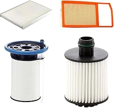 Kit of 4 filters compatible with Fiat 500L 500X 1.3 Multijet 70KW EURO6 KF0099U IMP