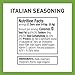 The Spice Hunter Italian Seasoning Blend, 0.6-Ounce Jar