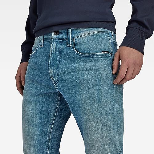 Image of G-STAR RAW Men's Defend Super Slim-Fit Jean in Slander Grey Superstretch