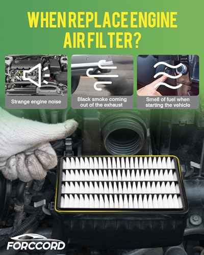 Image of 2-Pack Engine Air Filters for Tundra 07-21,Sequoia 08-17,Land Cruiser 08-21