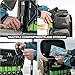 Evolution Fishing Drift Series 3700 Tackle Backpack with QuikLatch System & 2 Rod Holders – Green, Heavy Duty Fishing Backpack w/ 6 Tackle Trays