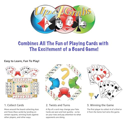 Up 4 Grabs – Juego de mesa con cartas rápido y divertido miniatura 5