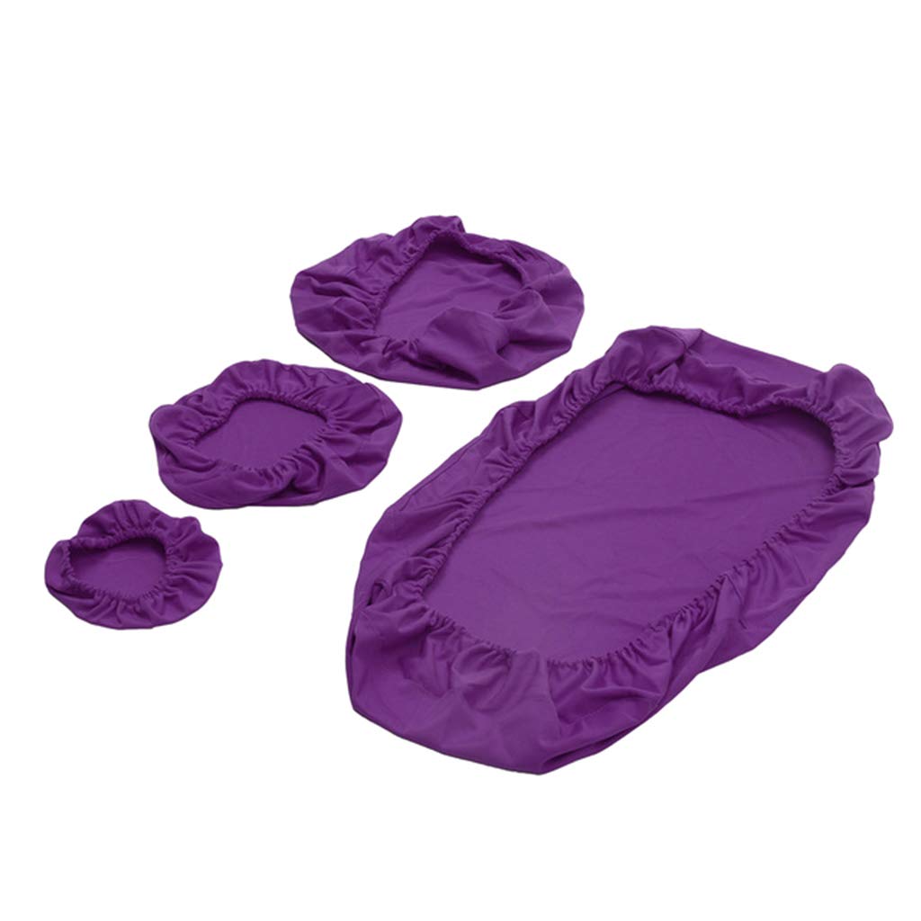 4 Piezas/Juego Unidad de Cubierta de Silla Dental Lavable a Prueba de Polvo Dentista Taburete Asiento Respaldo Funda de Almohada Protector