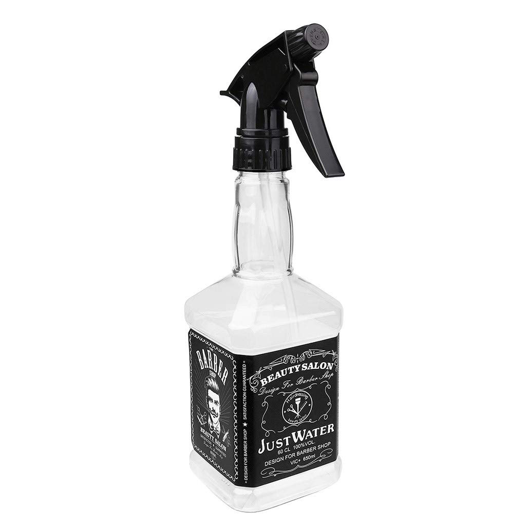 Kaidou Men's White 650Ml Empty Spray Bottles Hairdressing Spray Bottle Salon Barber Hair Tools Water Sprayer