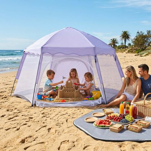 Porayhut Large Pop Up Play Tent for Kids, 78' Instant...
