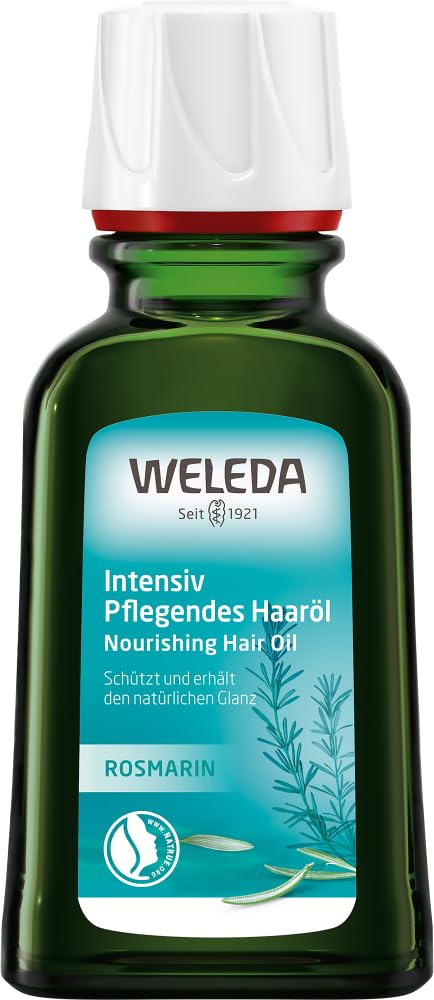 Weleda Haarpflege Haaröl – Intensiv Pflegendes Haaröl für sprödes Haar, 50 ml