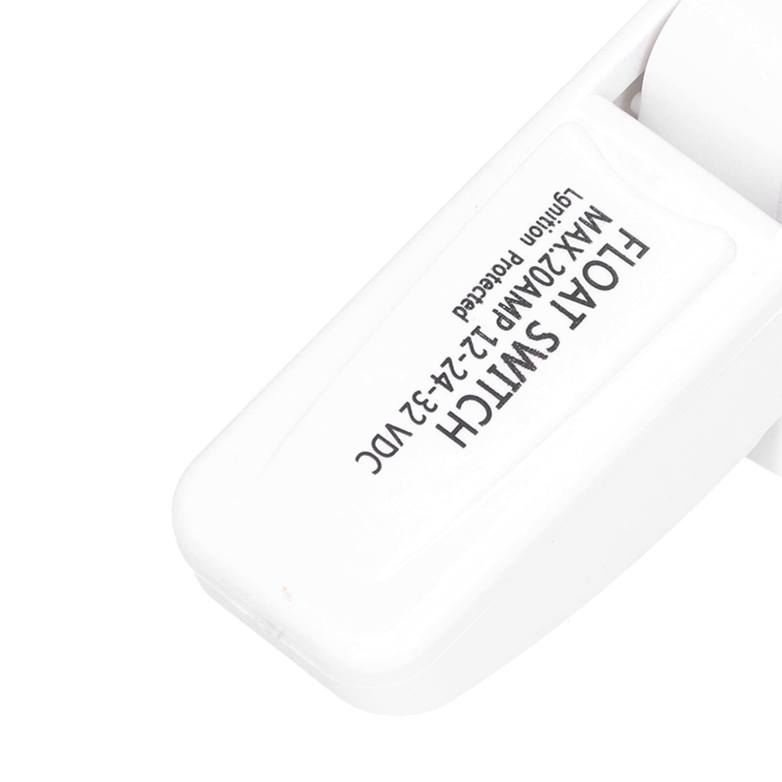 Interrupteur à flotteur automatique pour bateau avec alimentation CC 12 V/24 V/32 V, plage de capteur de niveau d'eau de 19 mm à 51 mm ON/OFF automatique