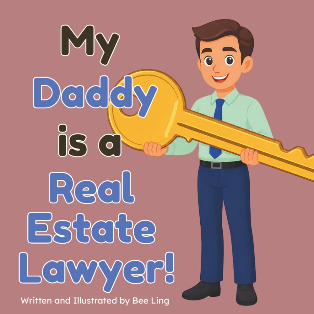 My Daddy is a Real Estate Lawyer!: An Educational Rhyming Picture Book about Real Estate Attorneys and How They Protect Property (The Beeling Hive: Law (Careers for Kids Ages 2-6))