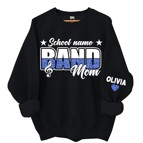 Personalized Band Mom Shirt - Band Mom 2025 - Women's Gift for Christmas
