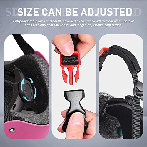 Jbm Skateboard Helmet For Adults Skate Helmet Adult Skateboard Helmets Adult Skateboarding Helmet Youth Scooter Helmets Child Skating Helmets For Multi-Sports Roller Skate Inline Skating Longboard #TOP7