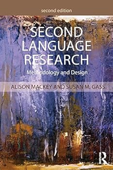 Paperback Second Language Research: Methodology and Design Book