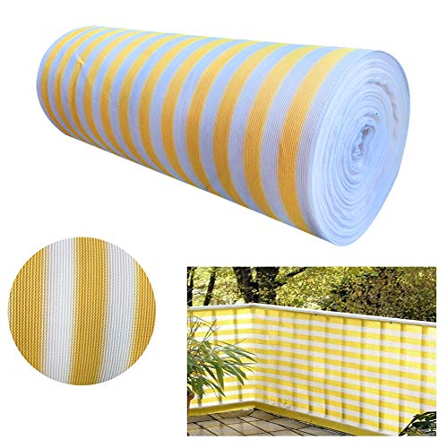 Pantalla De Privacidad Barandilla De Patio Pantalla De Privacidad Sombra Del Balcón Sombreado 80% Protector Solar Arandela Antioxidante Fácil De Instalar Proporcione Privacidad Para Cercas, Pérgola, T