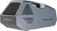 Ar condicionado portátil, ar-condicionado para barracas, ar condicionado externo, unidade de resfriamento de ar condicionado doméstico 2380BTU, 24 V, 222 W de baixa potência, para barracas de