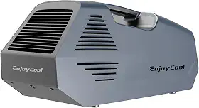 Ar condicionado portátil, ar-condicionado para barracas, ar condicionado externo, unidade de resfriamento de ar condicionado doméstico 2380BTU, 24 V, 222 W de baixa potência, para barracas de