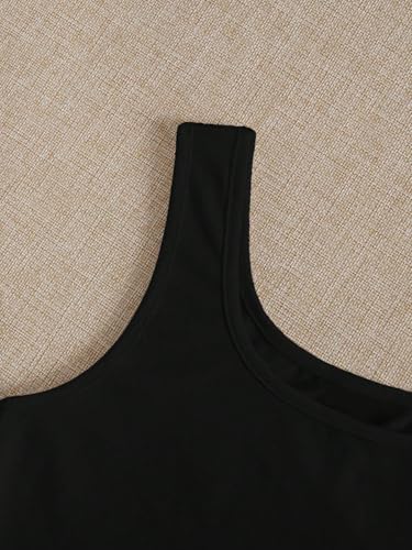 Image of Toochki Women's Knitted Sleeveless Solid Sqaure Neck Ribbed Tank & Crop Tops (Pack of 3)