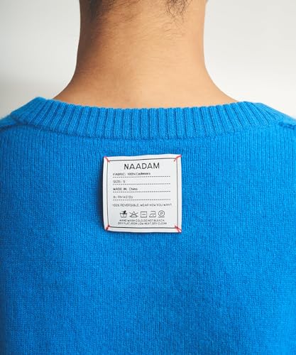 Image of NAADAM Women's Lightweight Reversible Cashmere Crewneck Sweater