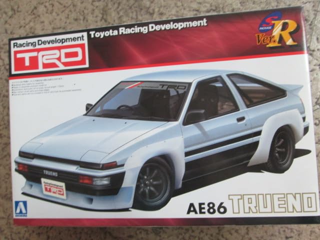 Amazon.co.jp: アオシマ 1/24 TRD AE86 トレノ N2仕様 : おもちゃ