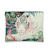 Bolsa de maquillaje artística de tigre, Tigre