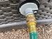 Twinkle Star 4 Pack Garden Hose Brass Hose Cap with Washers, 3/4