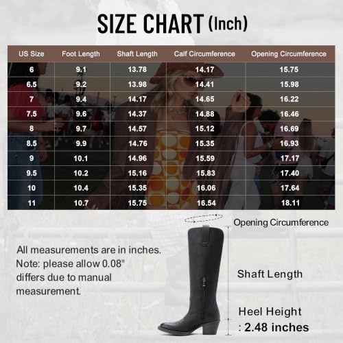 Women's Knee High Western Boot - image 6