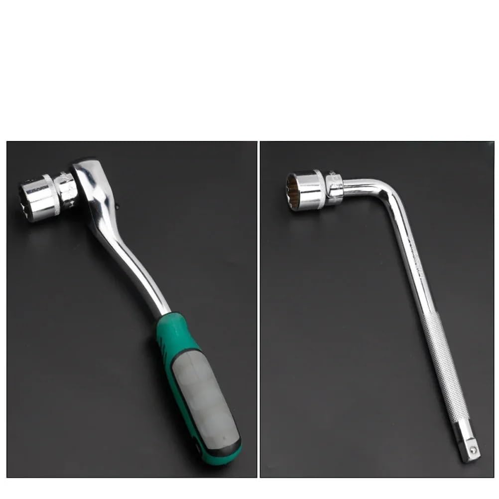 21 sztuk klucz grzechotkowy zestaw nasadek 1/2 Torx 12-punktowy 8-36mm specyfikacja główka gniazdowa wielozębna Zestaw przedłużek