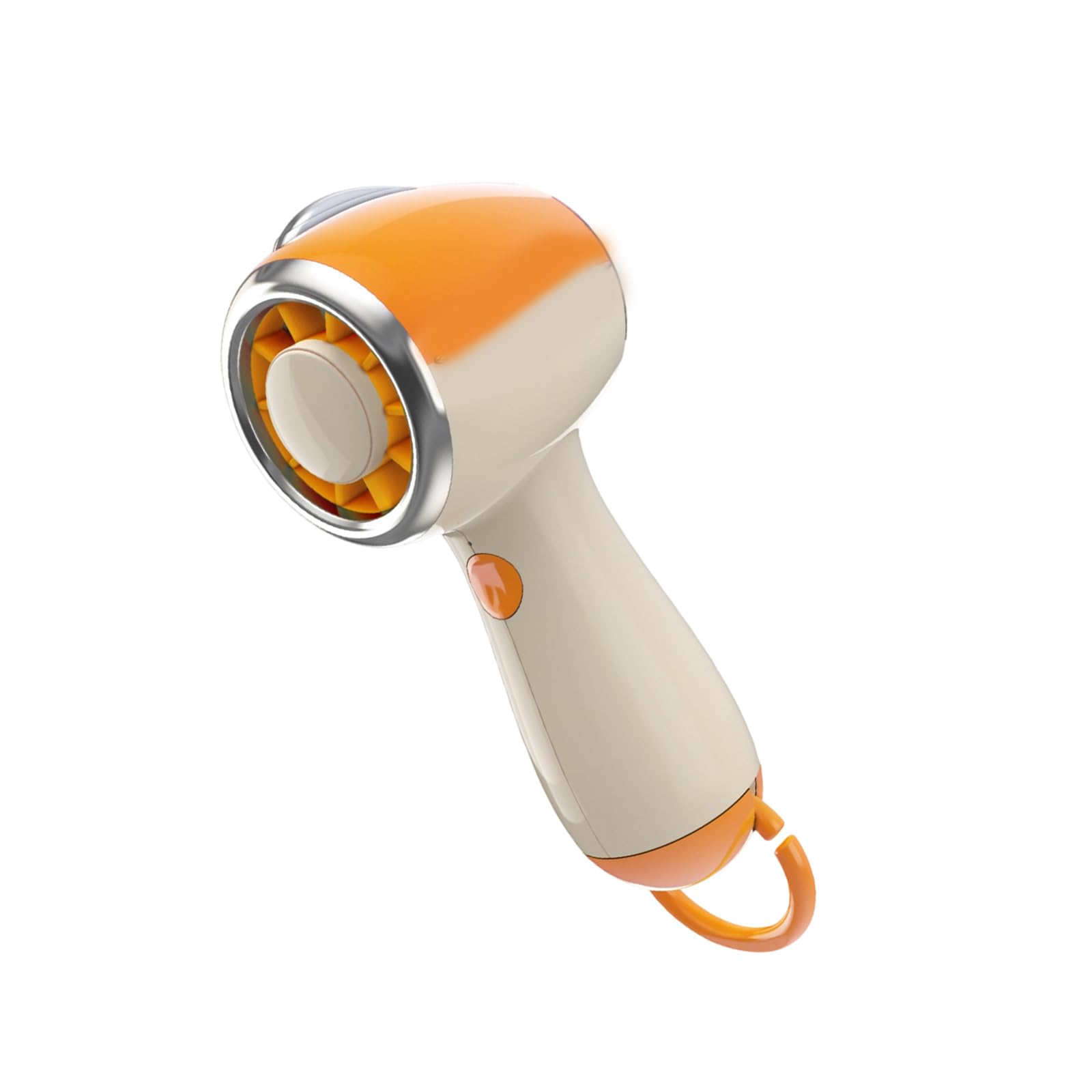 FROMCEO Handheld Fan Outdoor Air Blower Rechargeable 3 Speed Air Blower Cooling Fan with Hanging Hook for Travel Small Pocket with Hanging Hook Adjustable Speed Rechargeable