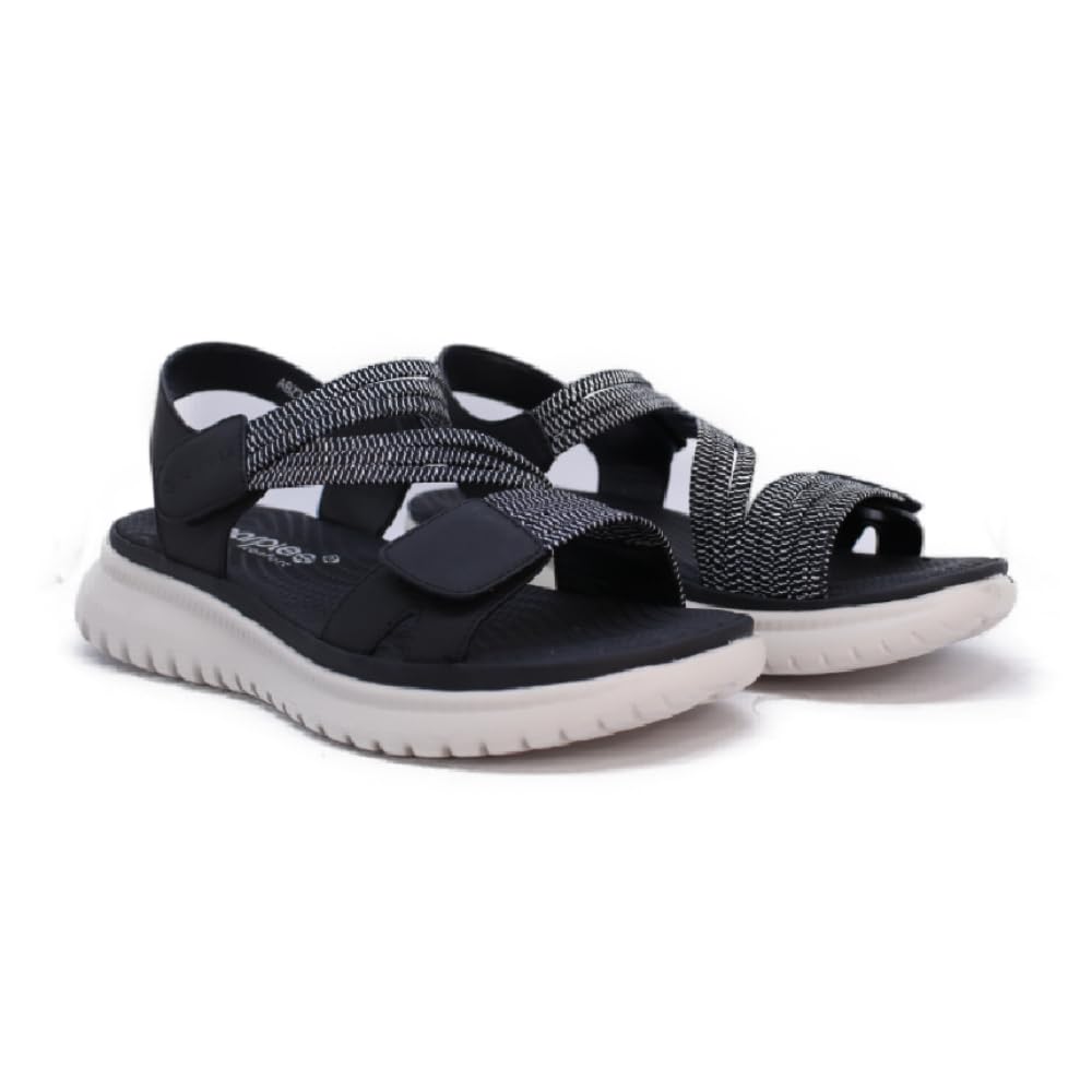 AMARPIES - Sandalia Confort Elásticos (Ref. ABZ30161) - ABZ30161 para: Mujer
