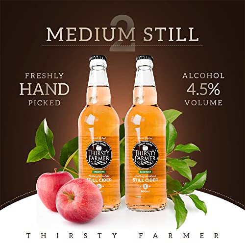 Thirsty Farmer Craft Cider Mixed Gift Box (x4 500ml bottles)