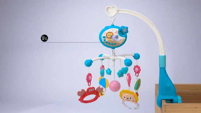 Sdraietta Dondolo Neonato Elettrica Culla Con Rete Zanzariera E Bluetooth Musica - Foto 13