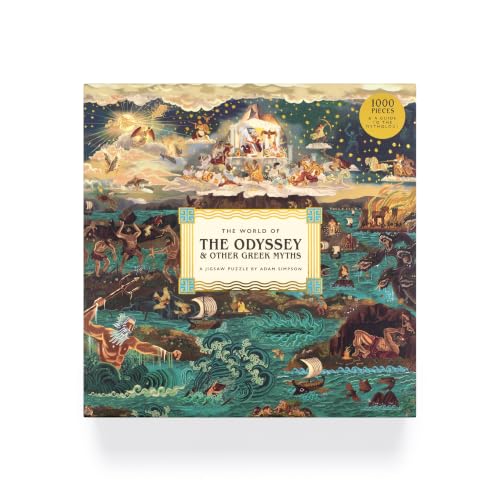 The World of the Odyssey & Other Greek Myths: Rompecabezas de 1000 piezas de Adam Simpson miniatura 2