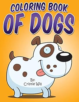 Paperback Coloring Book of Dogs Book