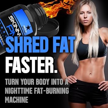 Rockstar Skinny PM - Nighttime Fat Burner Weight Loss Pills - Thermogenic Diet Pills 60ct