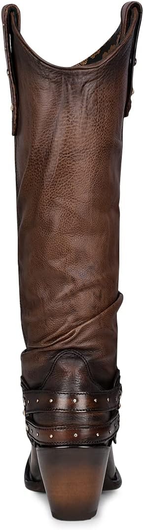 Cuadra Women's Tall Boot in Bovine Leather Brown - Image 5