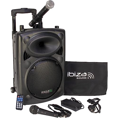 Ibiza Sound - Karaoké Mobile 500W USB/MP3 PORT10VHF-BT
