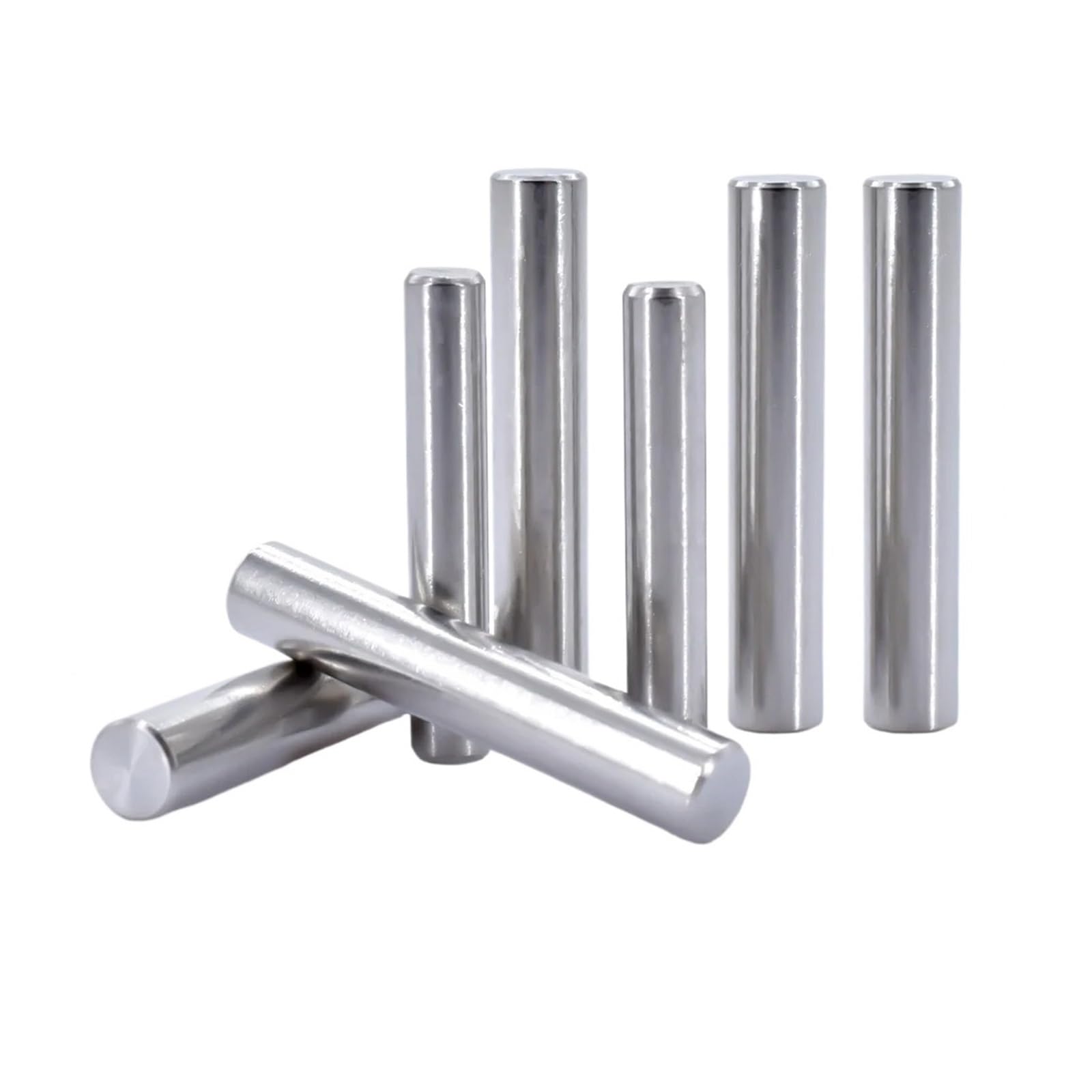 304 Stainless Steel Dowel Pin Cylindrical Locating M1 .5 M2 M3 M4 M5 M6 Fixing Shaft Pins Round Solid Rod(M1.5,5mm (60pcs))