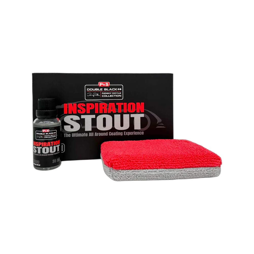 P&S - Inspiration Stout Ceramic Coating - Ultimate All-Around Protection for Paint, Trim, and Wheels; Luxurious Glossy Finish, Hydrophobic Properties, Easy Application (50ml)