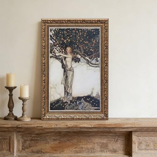 Toile Arthur Rackham Idun Freya 61x91cm pour salon - 4