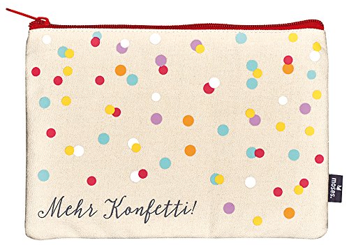 Preisvergleich Produktbild moses. Happy Me Täschchen Konfetti Kosmetiktäschchen, 22 cm, Mehrfarbig