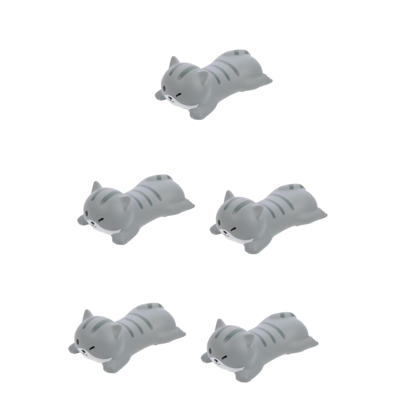 ARTIBETTER 5 Pezzi Tappetino Per Mouse Da Polso Poggiapolsi Carpale Per Mouse Da Gioco Carino Poggiapolsi Per Mouse Supporto Per Polso Cartone Animato Supporto Per Polso Gatto