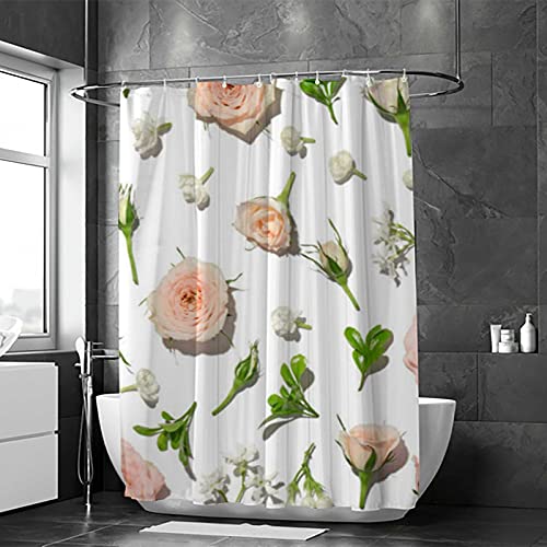 Rideau de douche imperméable et lavable pour éviter l'eau au sol - 3